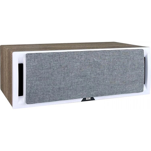 ELAC Uni-Fi Reference UCR52 3-Way Center Channel Speaker (Satin White with Oak Sides)