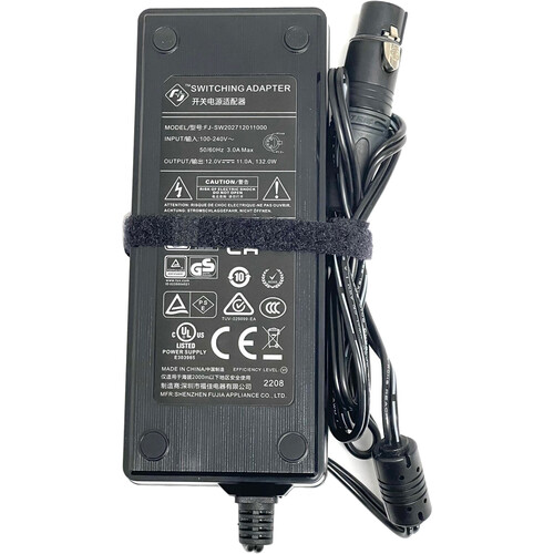 Elation Professional Power Supply with 4-Pin XLR Female (12V 11A)