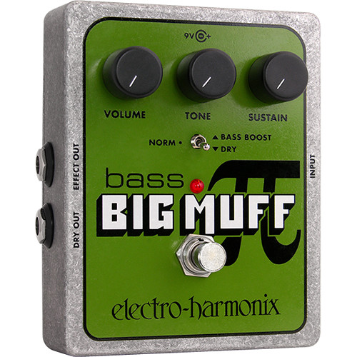 Electro-Harmonix Bass Big Muff Pi Distortion/Sustain Pedal