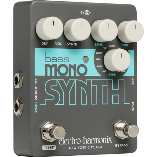 Electro-Harmonix Bass Mono Synth Pedal