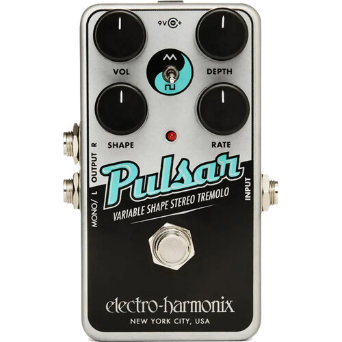 Electro-Harmonix Nano Pulsar Variable-Shape Stereo Tremolo Pedal