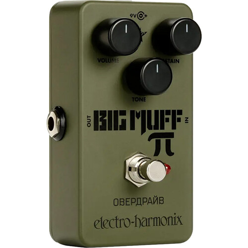 Electro-Harmonix Green Russian Big Muff Distortion/Sustain Pedal