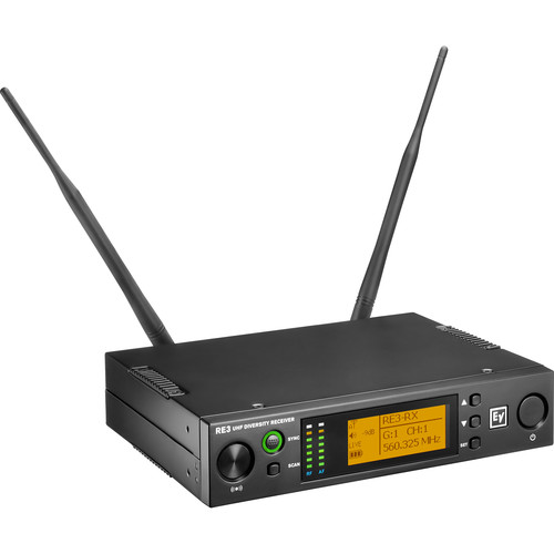 Electro-Voice RE3-RX5H Diversity Wireless Receiver (560 to 596 MHz)