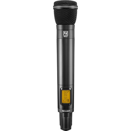 Electro-Voice RE3-HHT966M UHF Wireless Transmitter with ND 96 Supercardioid Capsule (653 to 663 MHz)