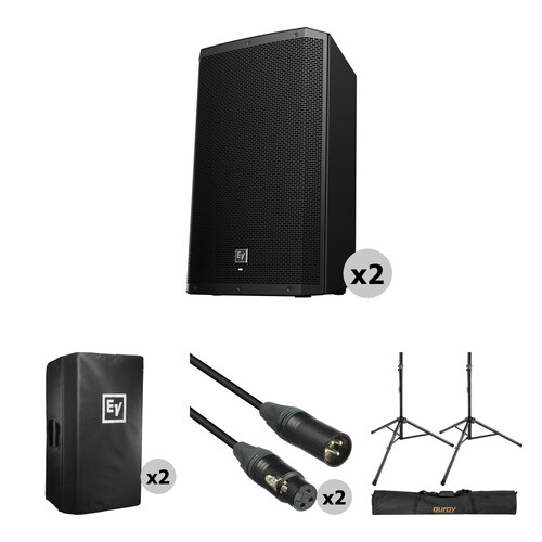 Electro Voice Zlx 15p Zlx 15 2 Way 1000w Powered Pa Loudspeaker With Dsp