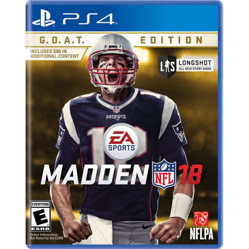 Electronic Arts Madden NFL 18 G.O.A.T Edition (PS4) 73808 B&H
