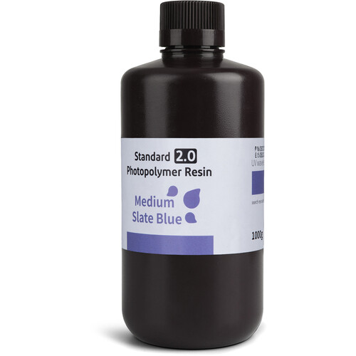ELEGOO Standard Resin V2.0 (1kg Bottle Medium Slate Blue)