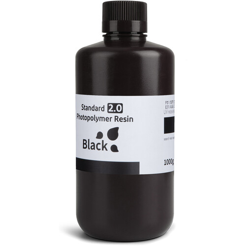 ELEGOO Standard Resin V2.0 (1kg Bottle Black)