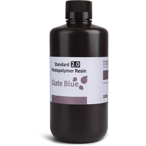 ELEGOO Standard Resin V2.0 (1kg Bottle Slate Blue)