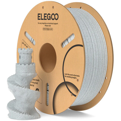 ELEGOO 1.75mm Basic PLA Filament (2.2 lb Marble)