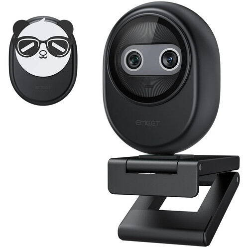 EMEET Piko+ Dual-Lens 4K Webcam (Black)