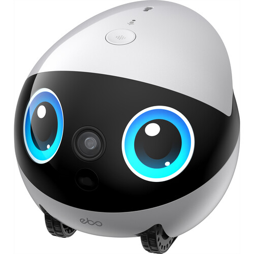 enabot EBO Air 2 Plus Companion Robot (Lunar White)