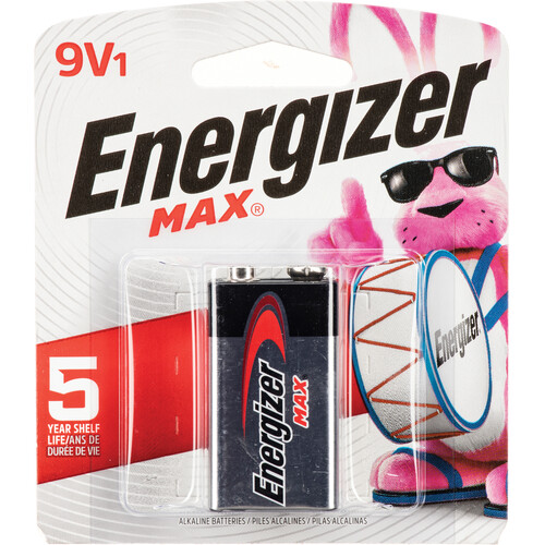 ENERGIZER 9V ALKALINE BATTERY