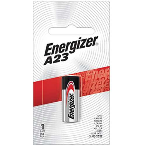 Energizer A23 12V Miniature Alkaline Battery (55mAh) A23 B&H