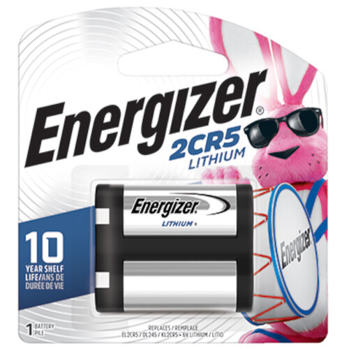 Energizer 2CR5 Lithium Battery (6V)