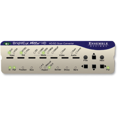 Ensemble Designs BEM-2-H BrightEye Mitto HD Scan Converter with HDCP Support