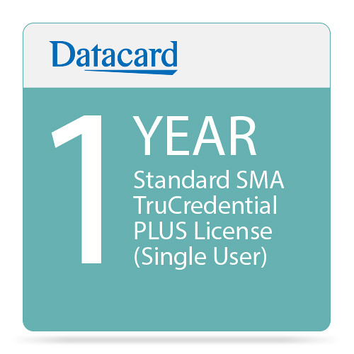 Entrust Standard 1-Year SMA TruCredential PLUS License (Single User)