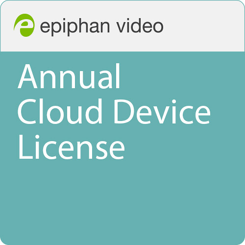 Epiphan Cloud Device License (Annual)