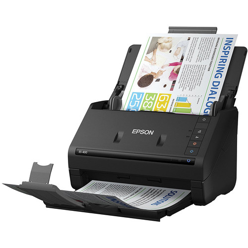 Epson WorkForce ES-400 Duplex Document Scanner B11B226201 B&H