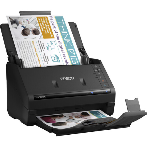 Epson ES-500W II Wireless Duplex Document Scanner