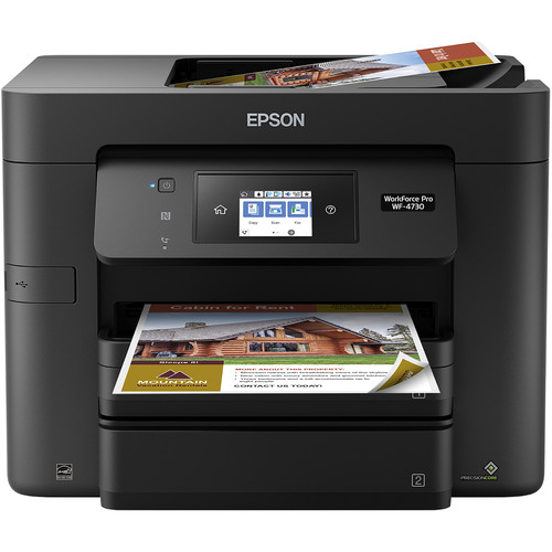 Epson WorkForce Pro WF-4730 All-in-One Inkjet Printer C11CG01201