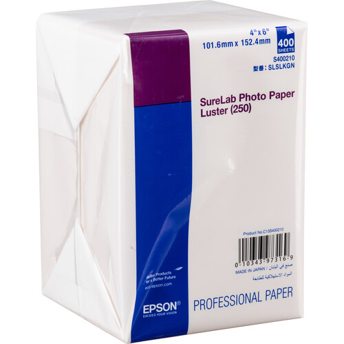 Epson Surelab Luster Photo Paper (4 x 6
