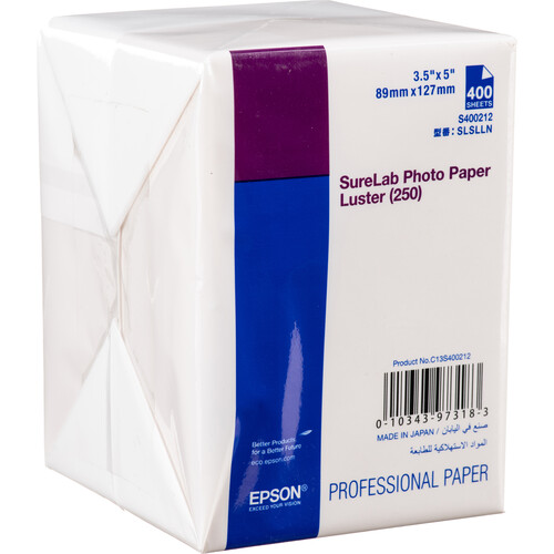 Epson Surelab Luster Photo Paper (3.5 x 5