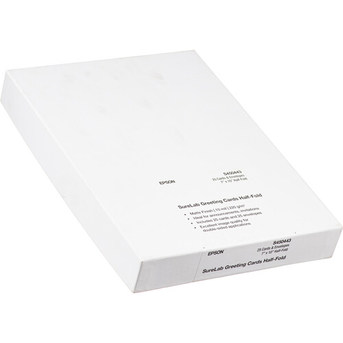 Epson SureLab Half-Fold Greeting Cards and Envelopes (7 x 10