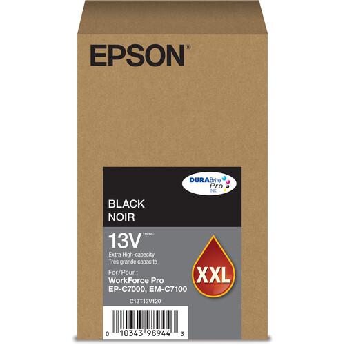Epson T13V High-Capacity Inkjet Cartridge for WorkForce Pro Printers (Black)