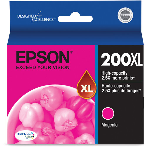 Epson 200XL DURABright High-Capacity Magenta Ink Cartridge