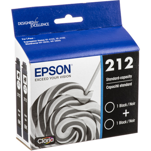 Epson Claria 212 Standard-Capacity Black Ink Cartridge