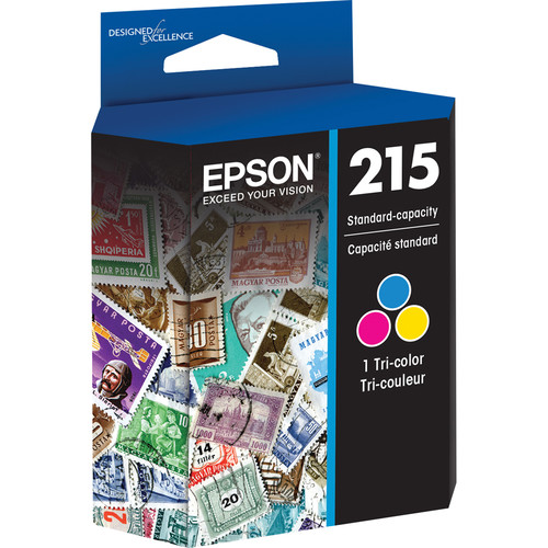 Epson T215 DuraBrite Ultra Color Standard Capacity Ink Cartridge with Sensormatic