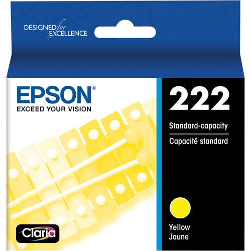 Epson Claria T222 Standard Capacity Yellow Ink Cartridge