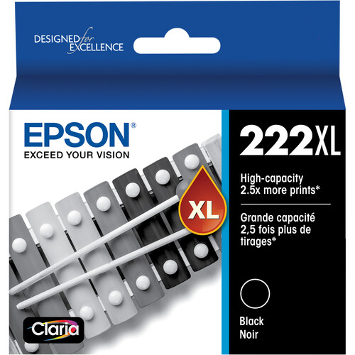 Epson Claria T222XL High Capacity Black Ink Cartridge