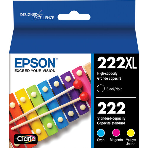 Epson Claria T222 Color & T222XL Black C