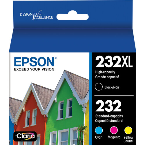 Epson Claria T232 Color & T232XL Black CMYK Multi-Pack