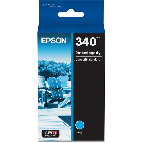 Epson 340 Cyan Claria Photo HD Ink Cartridge