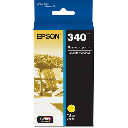 Epson 340 Yellow Claria Photo HD Ink Cartridge