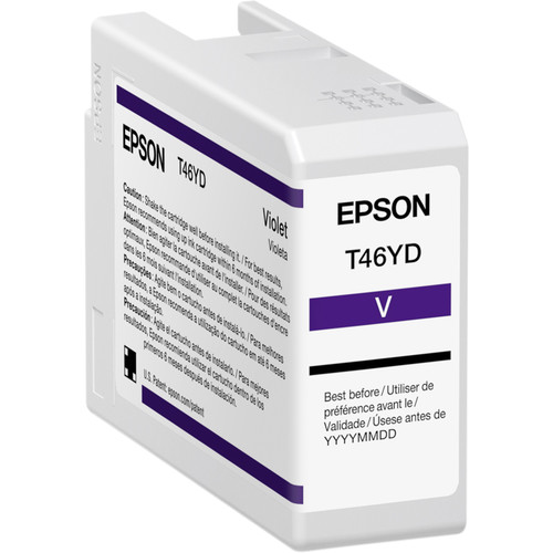 Epson T46Y Violet UltraChrome PRO10 Ink Cartridge (50mL)