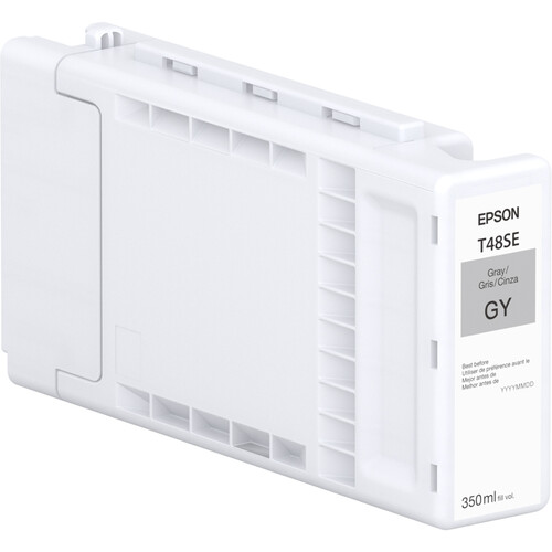 Epson T48S UltraChrome PRO6 Gray Ink Cartridge for SureColor P8570D (350mL)