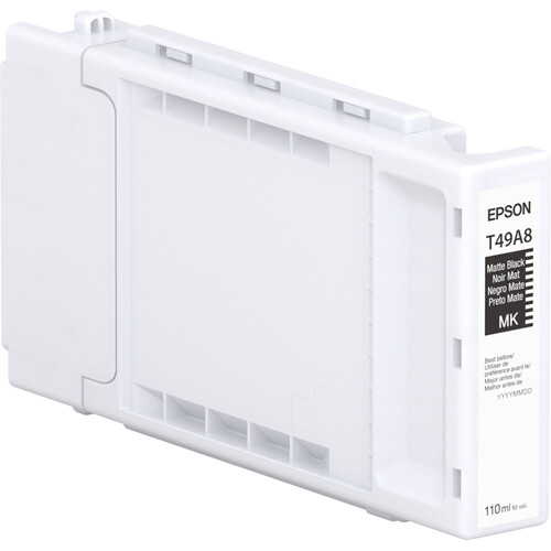 Epson T49A UltraChrome PRO6 Matte Black Ink Cartridge for SureColor P8570D (110mL)