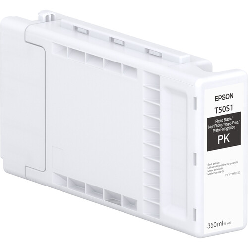Epson T50S UltraChrome XD3 Photo Black Ink Cartridge for SureColor T7770D (350mL)