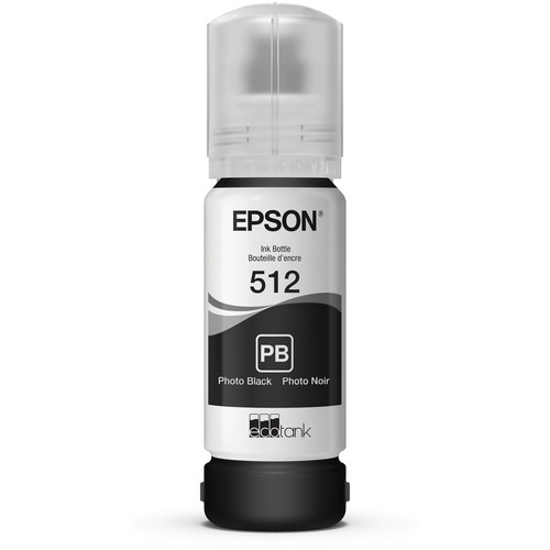 Epson T512 Photo Black EcoTank Ink Bottle (70mL)