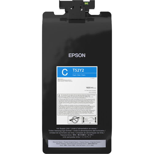 Epson T52Y UltraChrome XD3 Cyan High-Capacity Cartridge (1.6L)