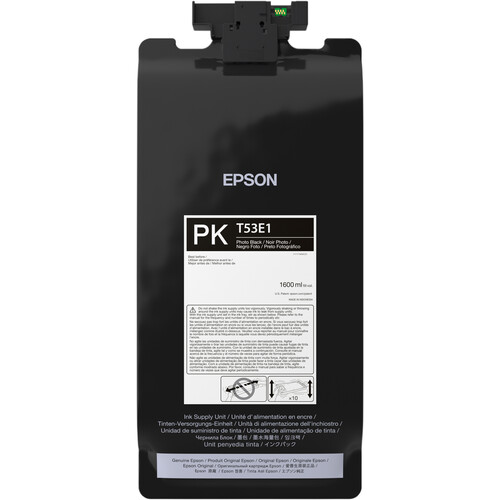 Epson T53E UltraChrome PRO6 Photo Black Ink Pack for SureColor P8570D (1.6L)