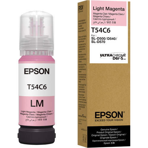 Epson UltraChrome T54C Light Magenta Ink Bottle for SureLab D570 (70mL)