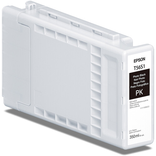 Epson T56S Photo Black UltraChrome PRO10 Ink Cartridge (350 mL)