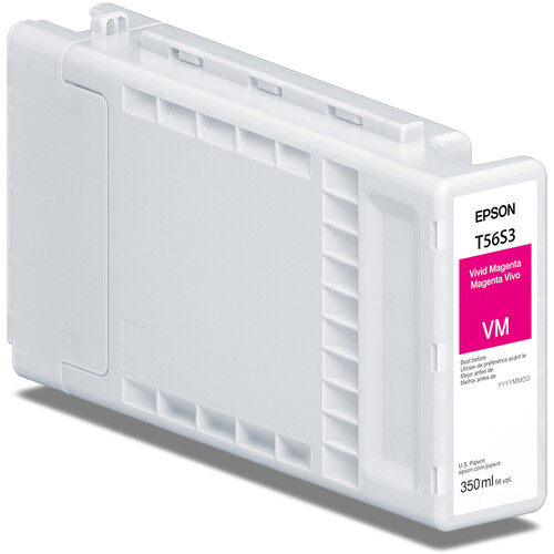 Epson T56S Vivid Magenta UltraChrome PRO10 Ink Cartridge (350 mL)