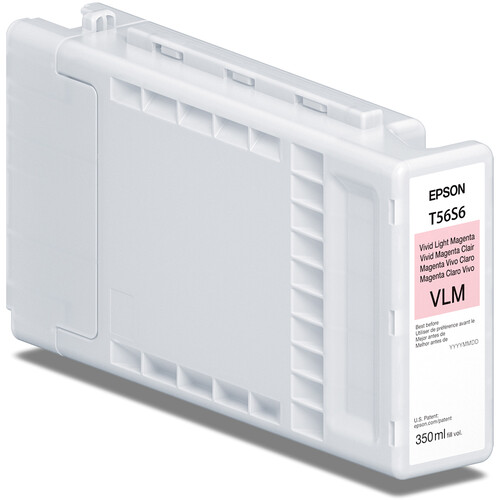 Epson T56S Vivid Light Magenta UltraChrome PRO10 Ink Cartridge (350 mL)