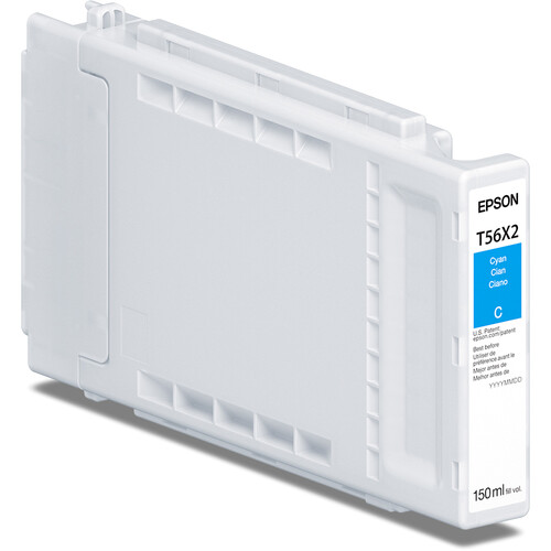 Epson T56X Cyan UltraChrome PRO10 Ink Cartridge (150mL)